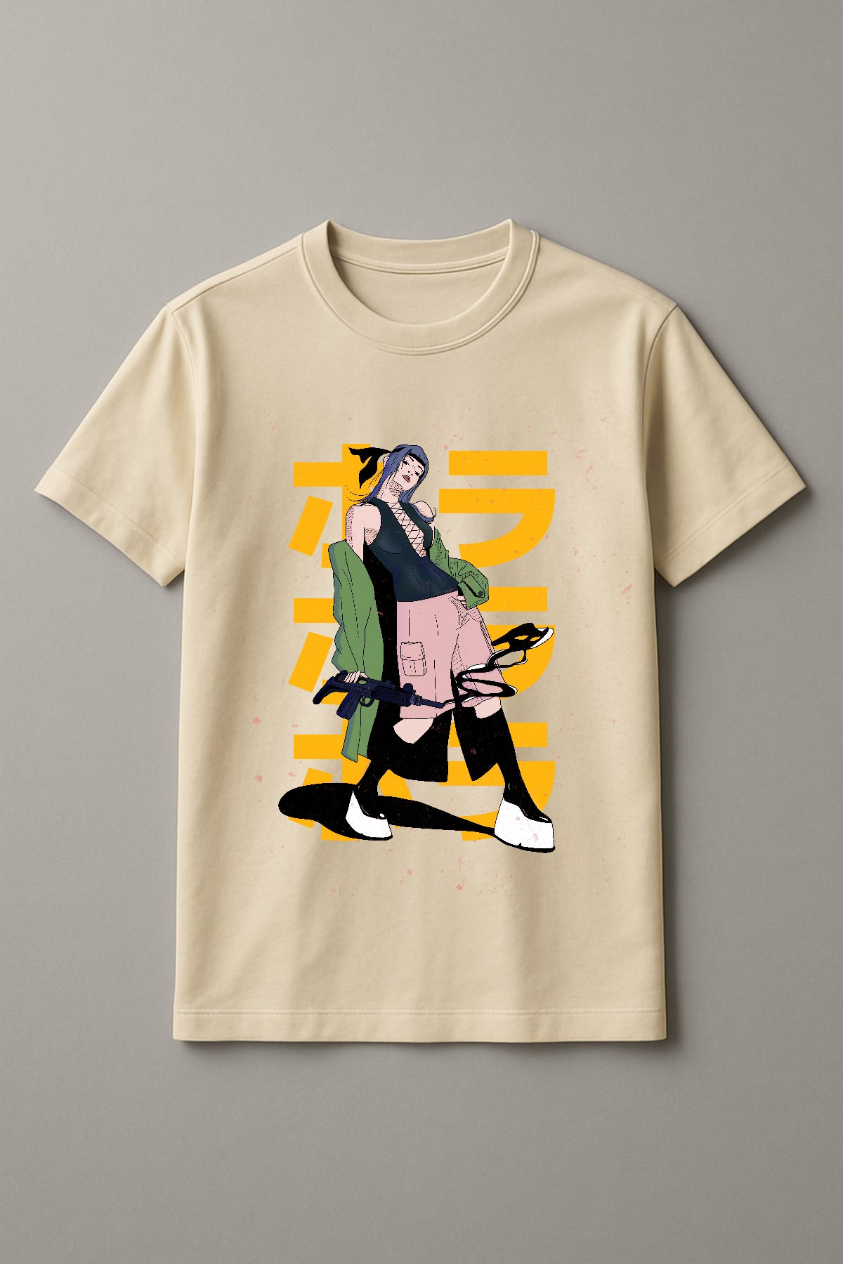 Unisex Elegant Design Graphic Printed Round Neck Cotton T Shirt