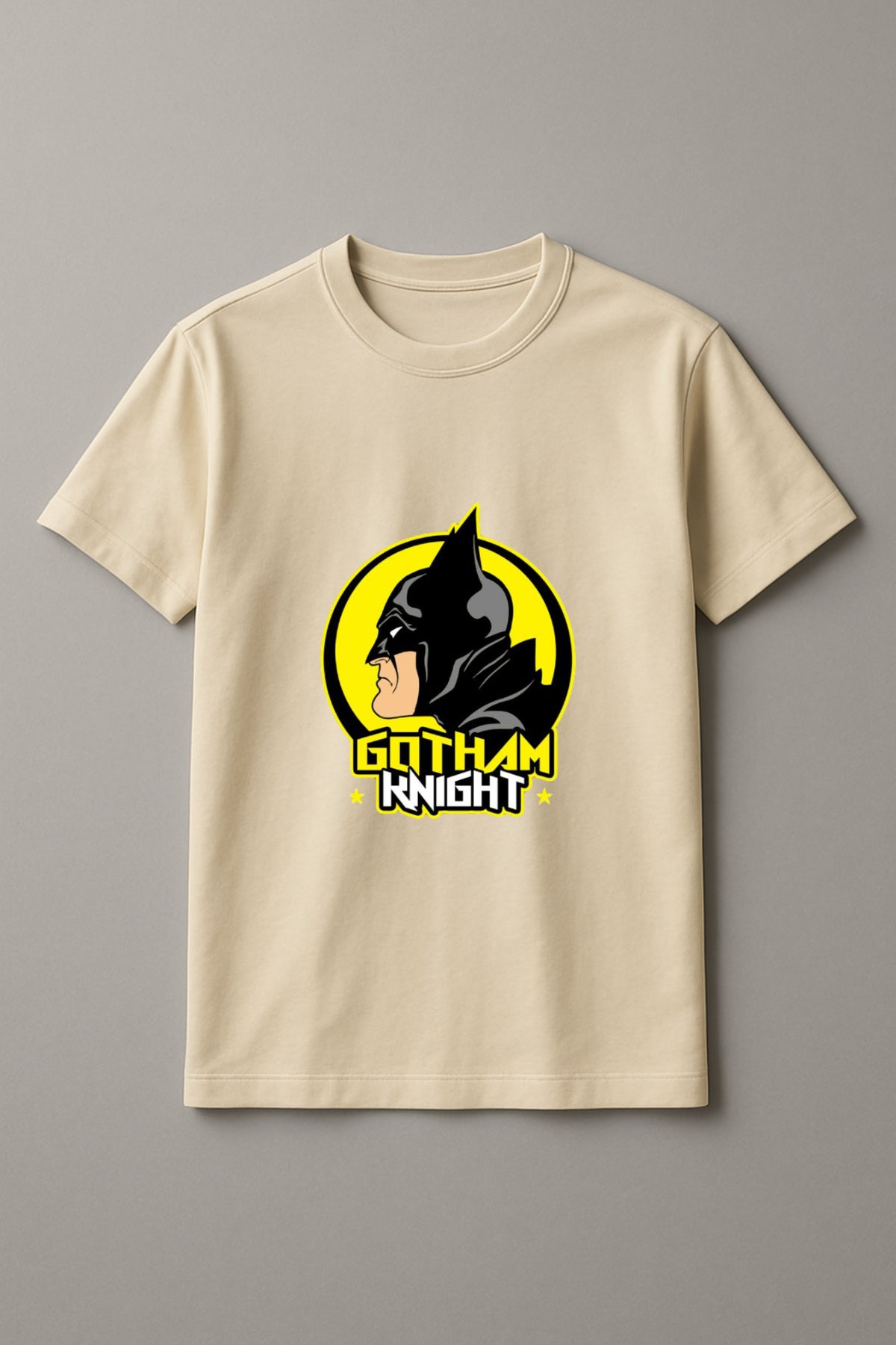 Unisex Batman Graphic Printed Round Neck Cotton T Shirt