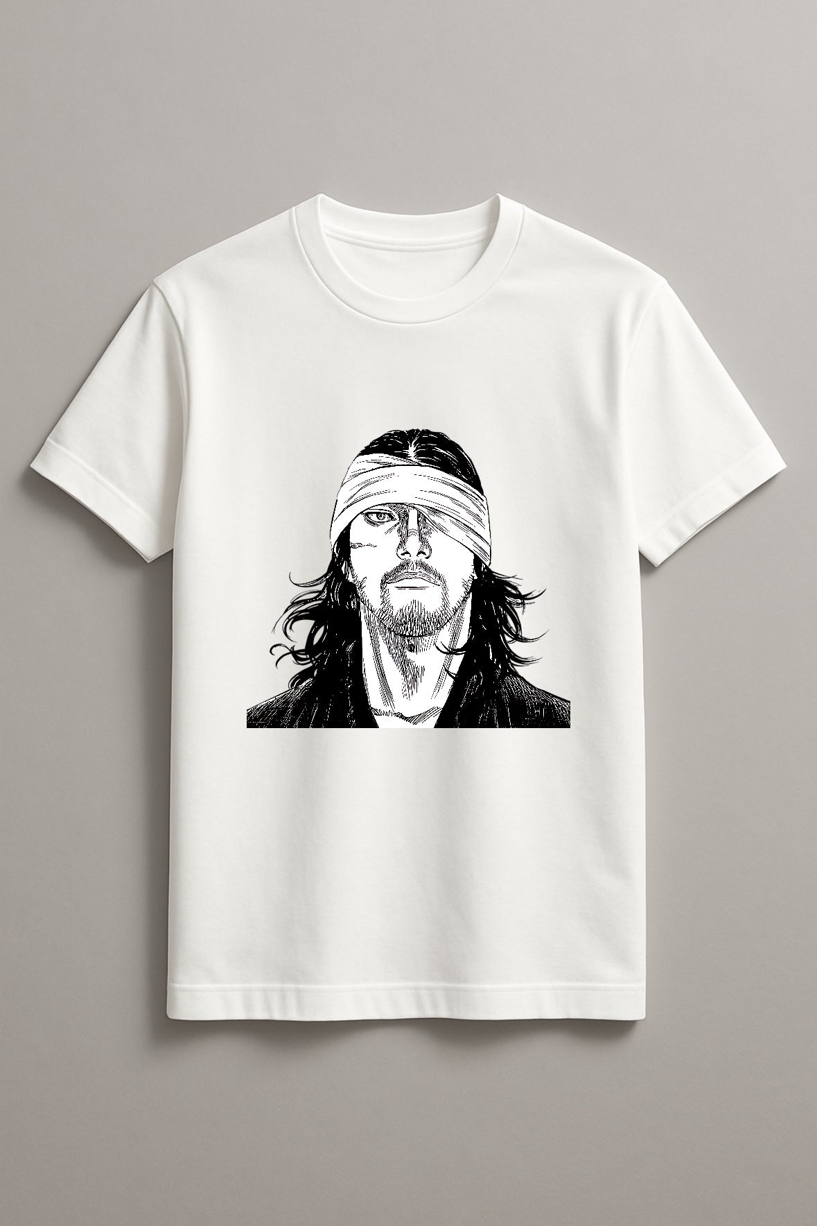 Unisex Pirate guy Graphic Printed Round Neck Cotton T Shirt
