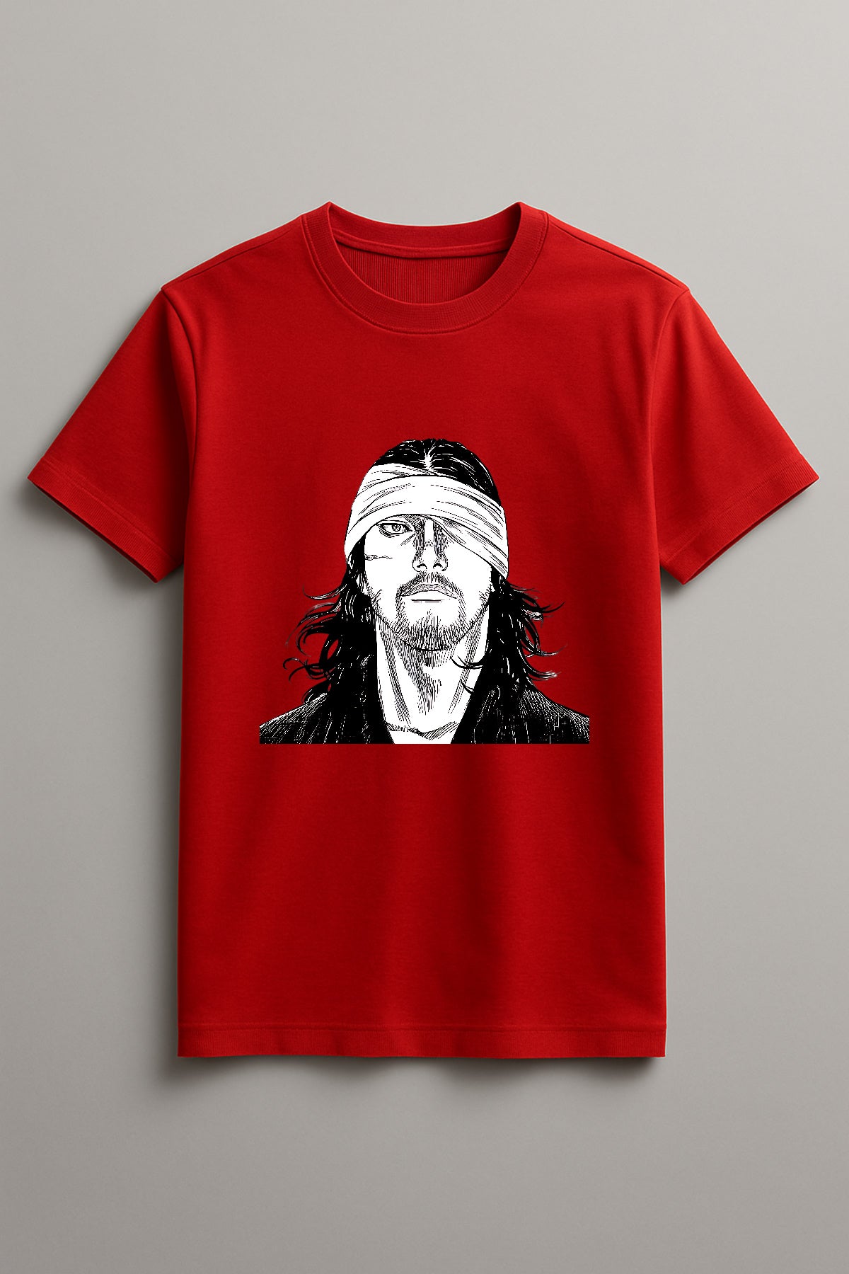 Unisex Pirate guy Graphic Printed Round Neck Cotton T Shirt