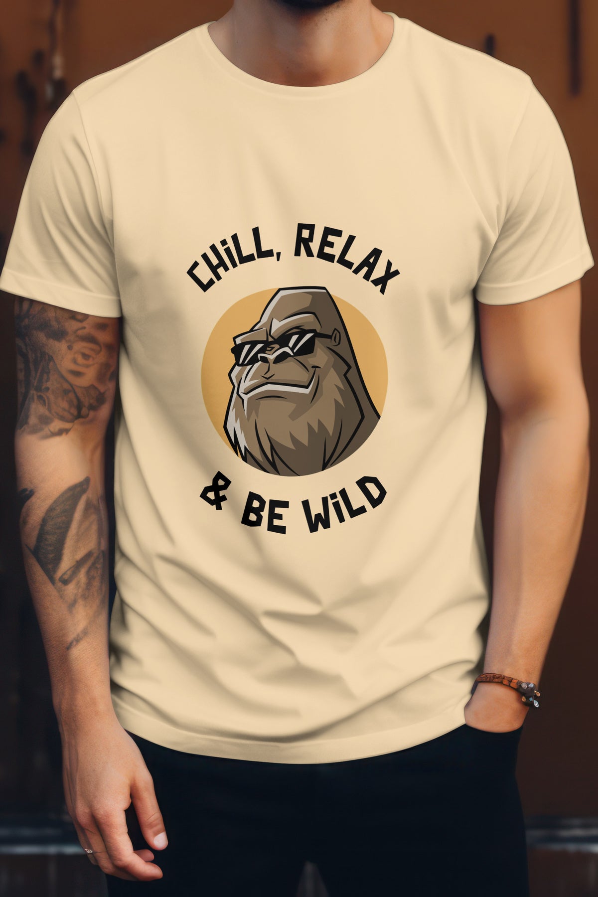 Unisex Cool G Graphic Printed Round Neck Cotton T Shirt