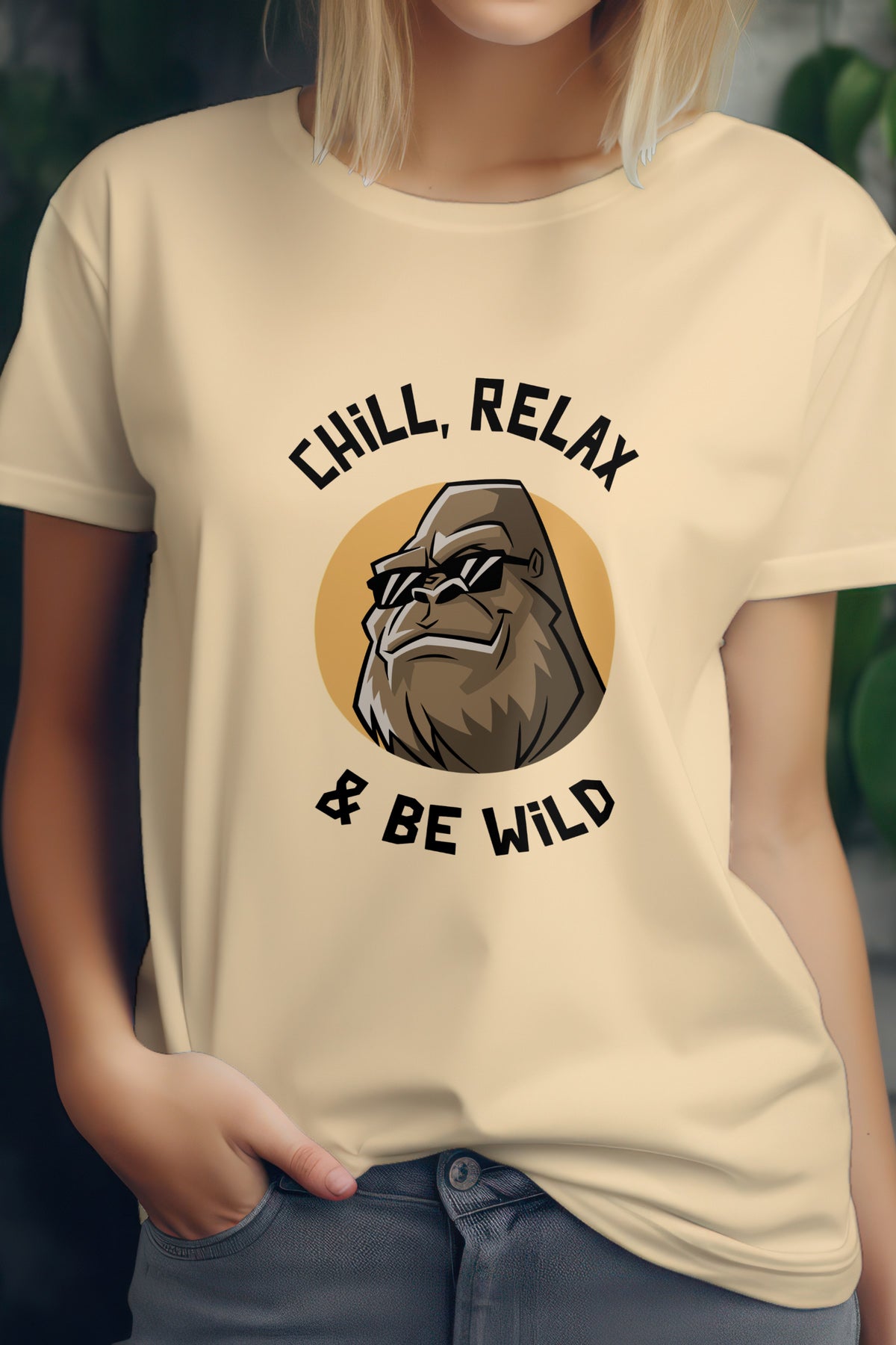 Unisex Cool G Graphic Printed Round Neck Cotton T Shirt