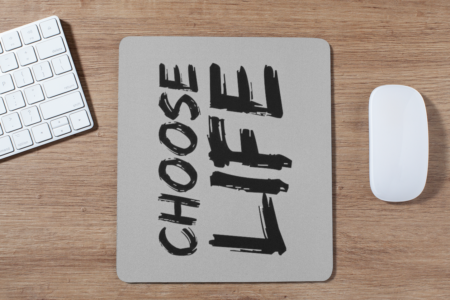 Choose life mouse pad