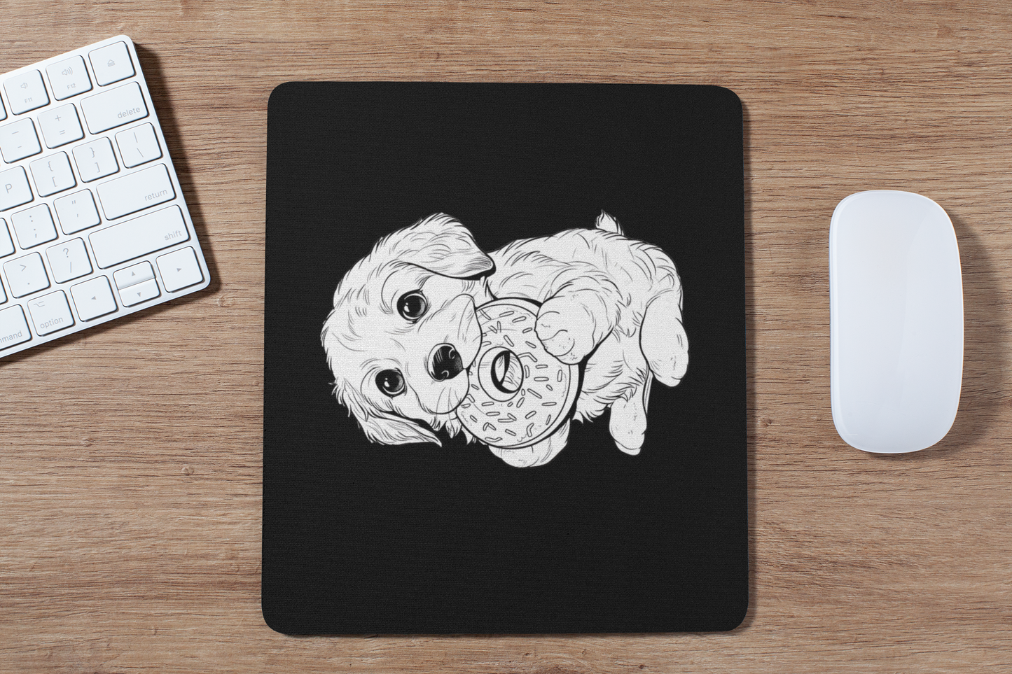Donut Dog Mousepad