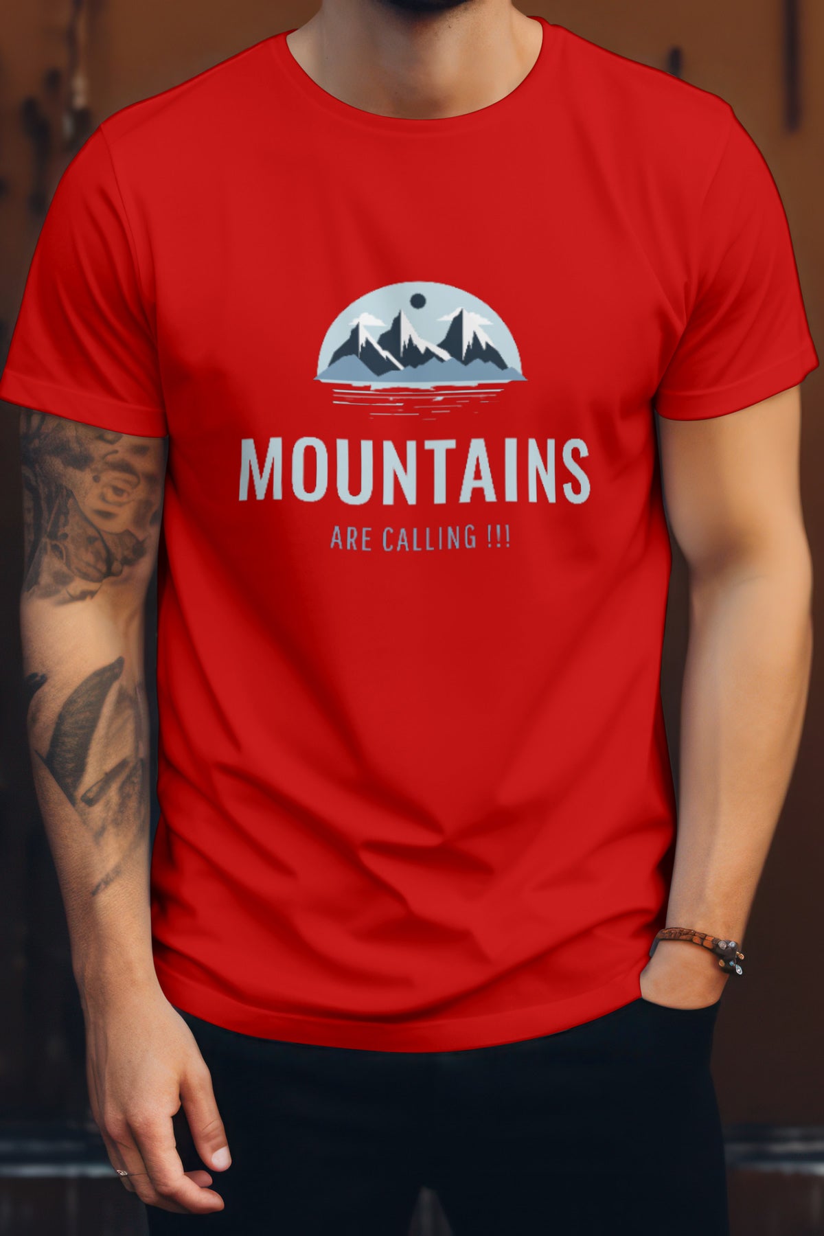 Unisex Catch Waves Graphic Printed Round Neck Cotton T Shirt