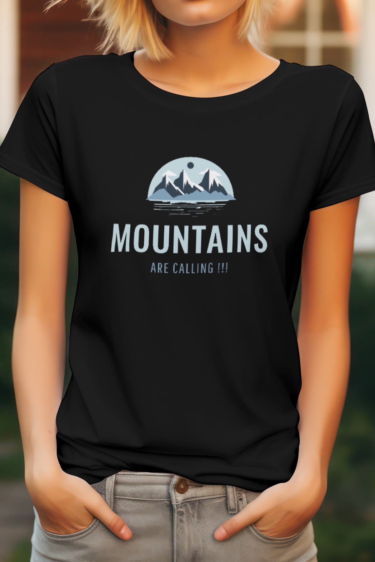 Unisex Catch Waves Graphic Printed Round Neck Cotton T Shirt