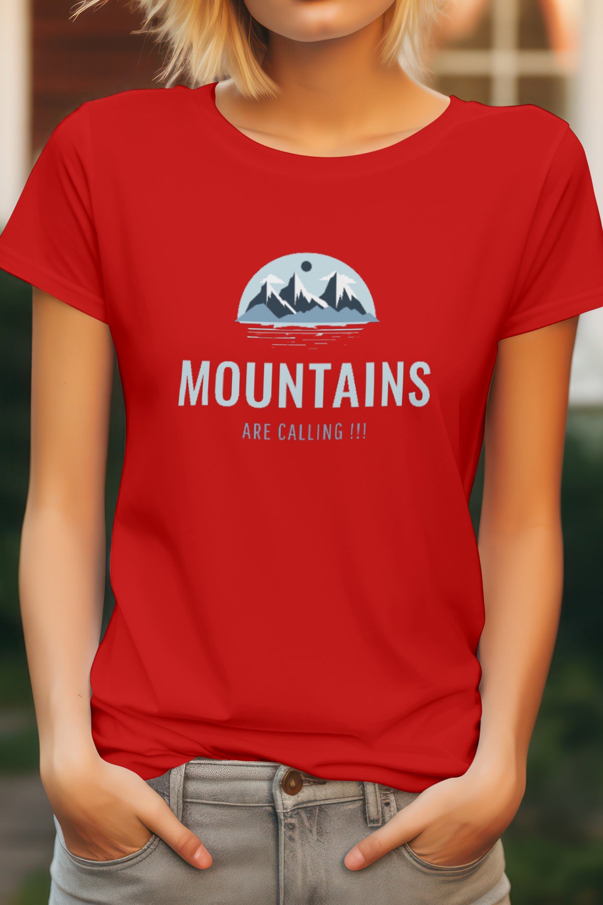 Unisex Catch Waves Graphic Printed Round Neck Cotton T Shirt