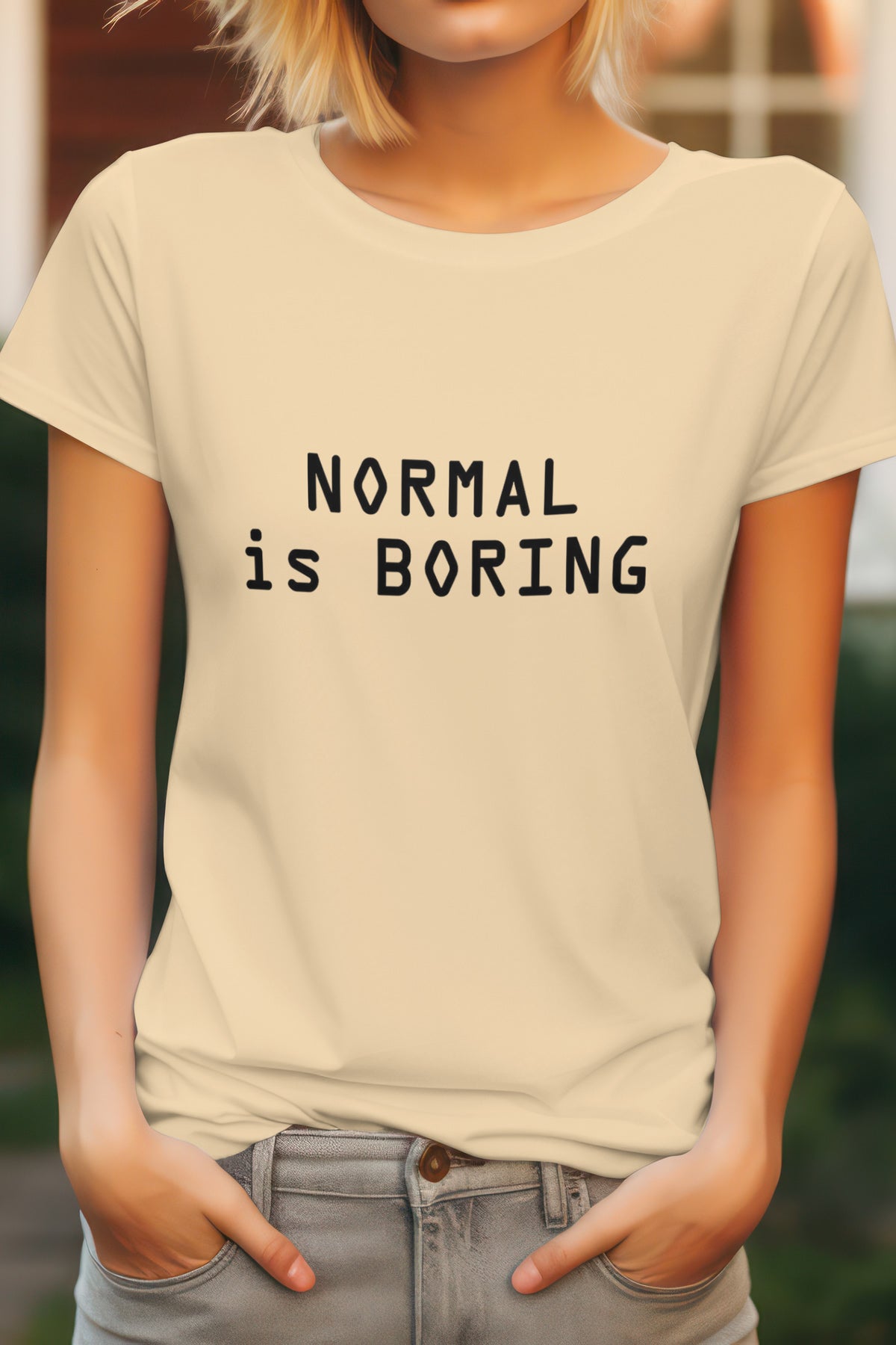 Unisex Sarcastic Graphic Printed Round Neck Cotton T Shirt