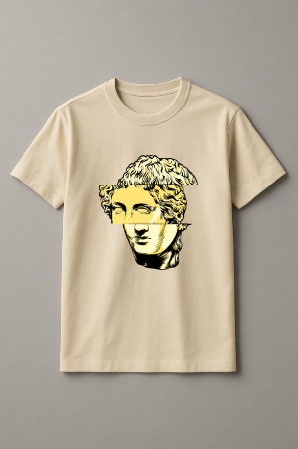 Unisex Renaissance Graphic Printed Round Neck Cotton T Shirt