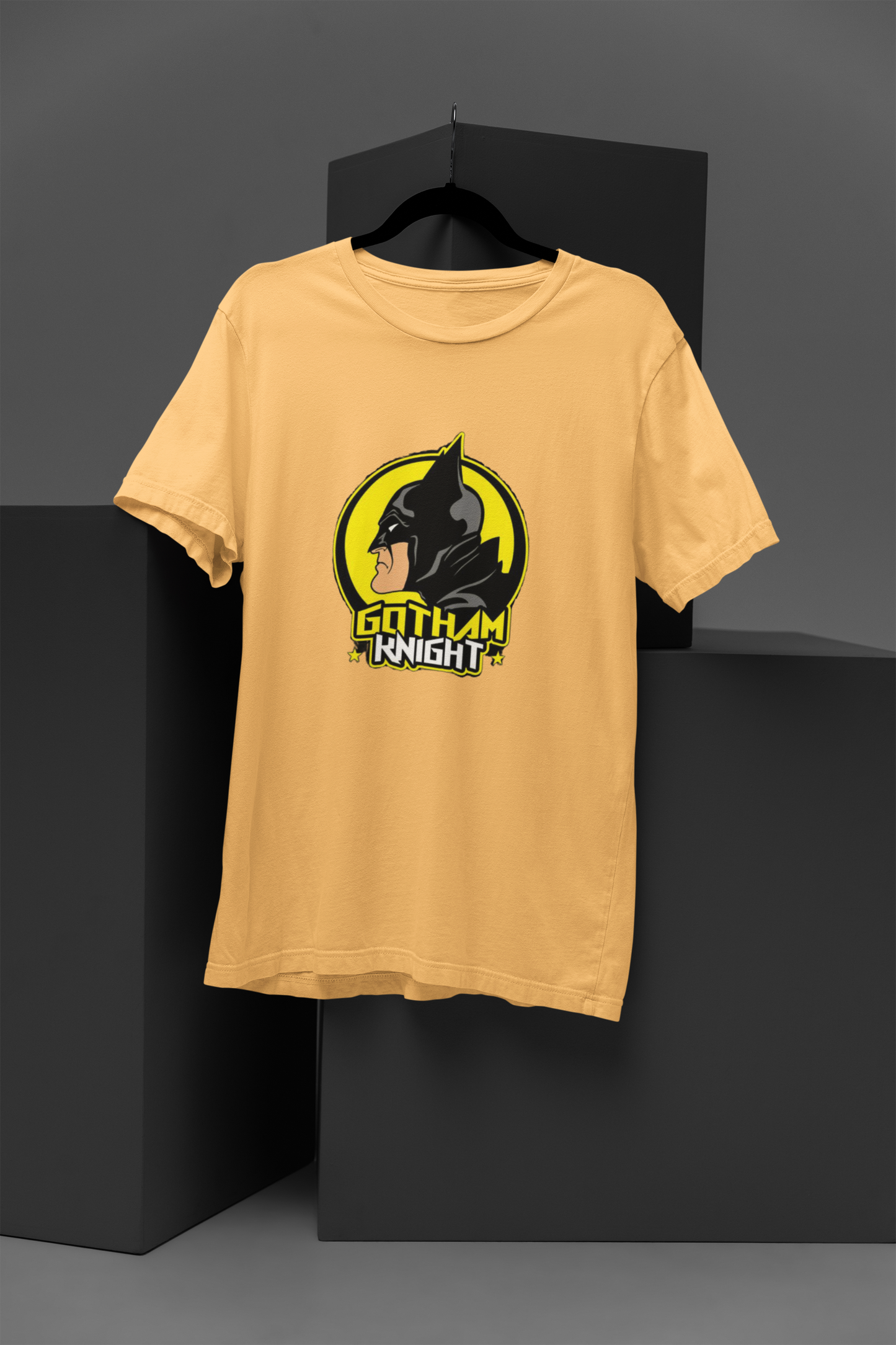 Unisex Batman Graphic Printed Round Neck Cotton T Shirt