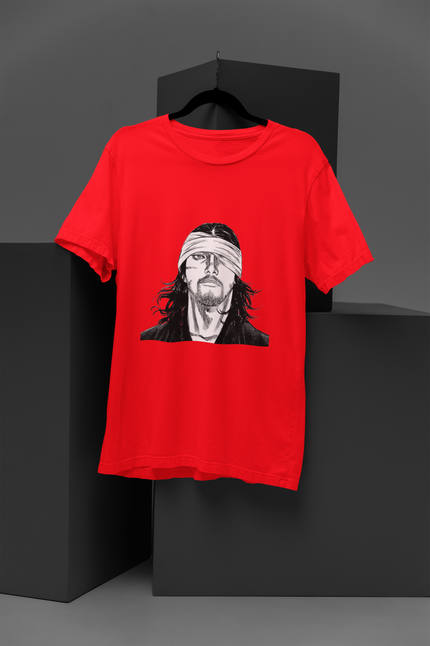 Unisex Pirate guy Graphic Printed Round Neck Cotton T Shirt