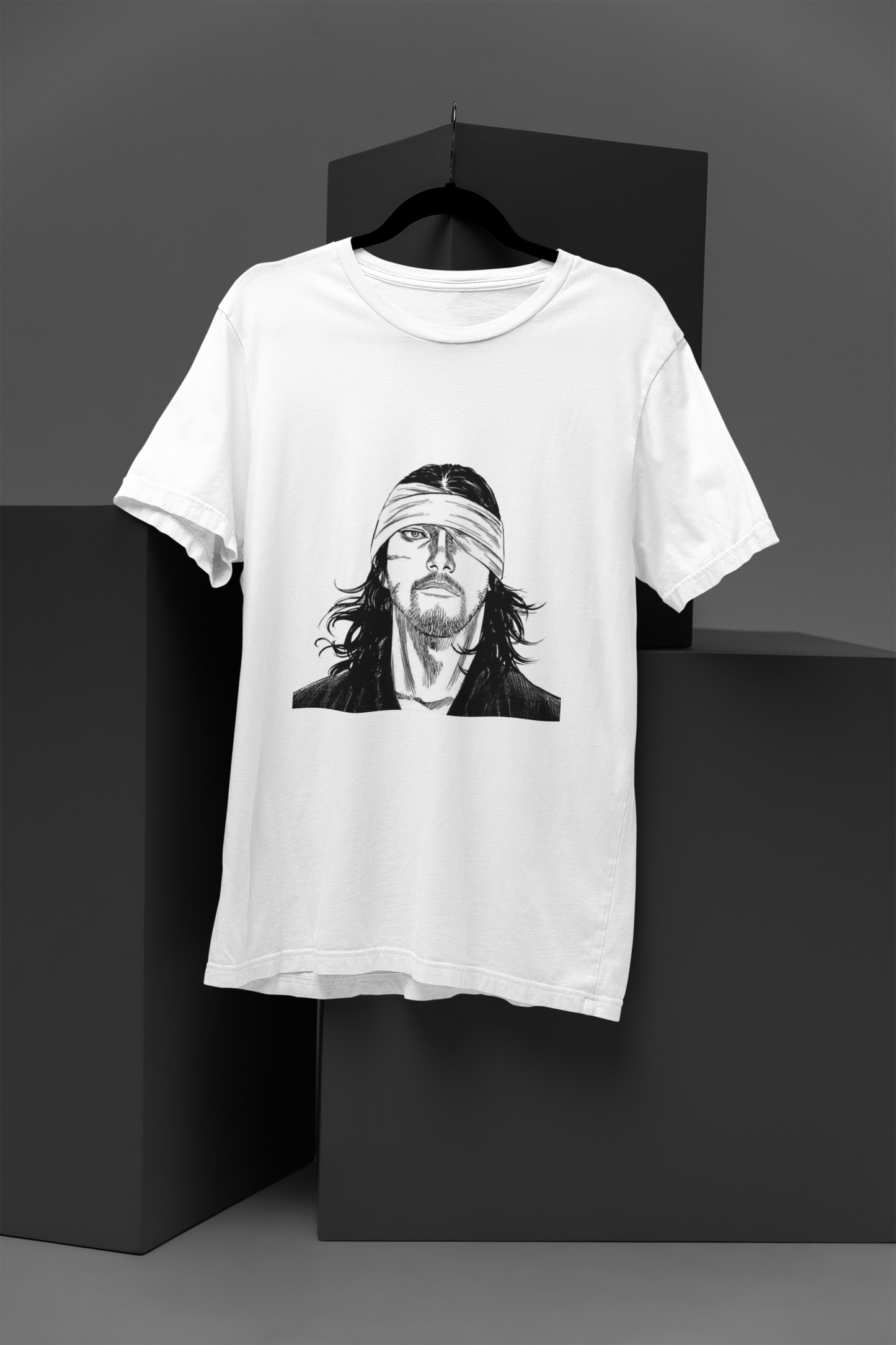 Unisex Pirate guy Graphic Printed Round Neck Cotton T Shirt