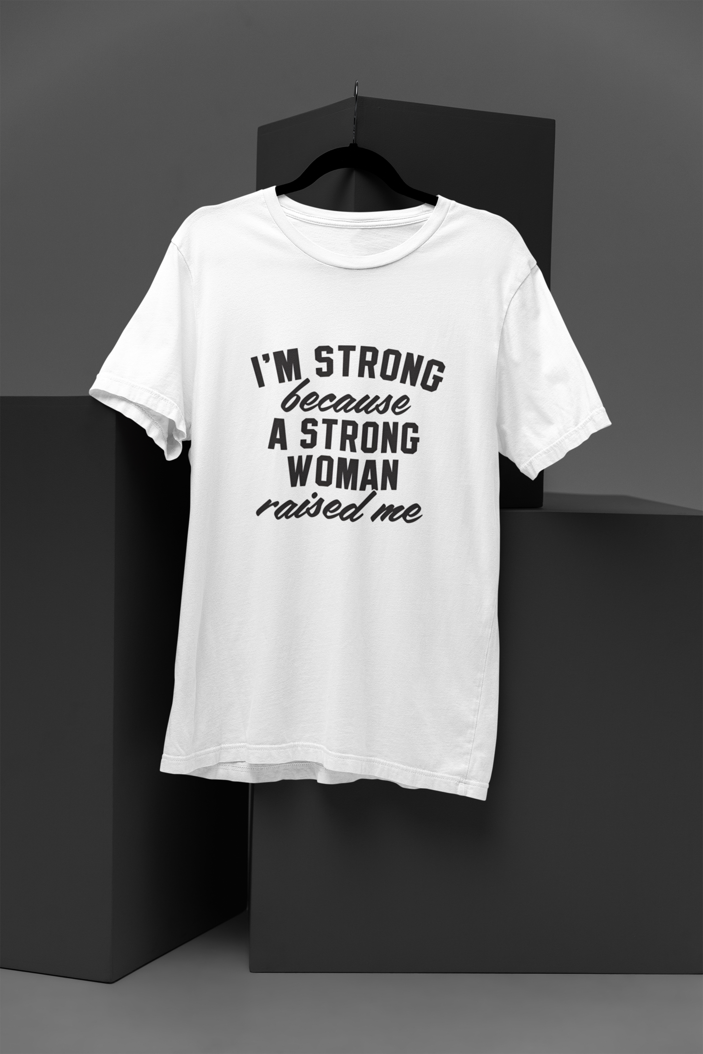 Strong 'Cuz of Women Crew Neck Tee Women's Graphic T-Shirt
