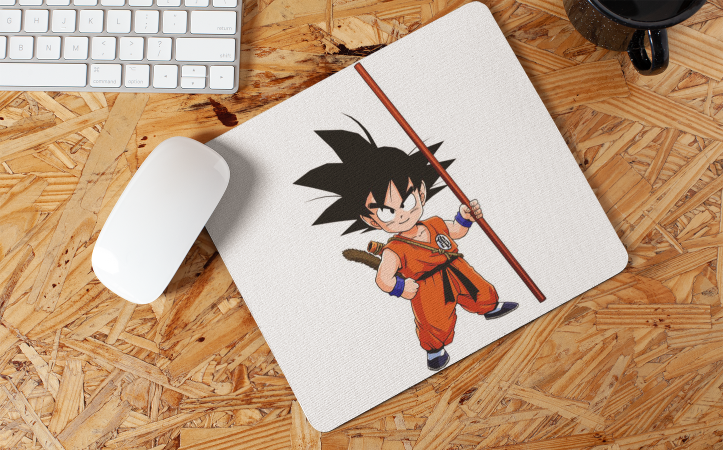 Little goku mouse pad