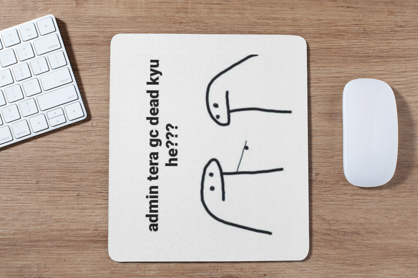 Meme people mouse pad