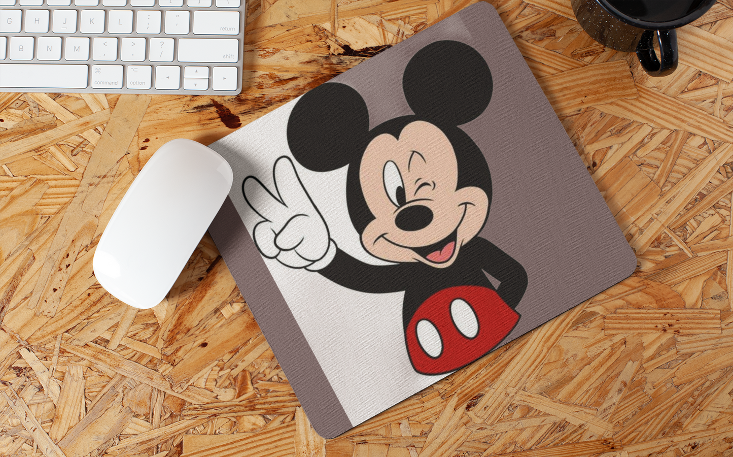 Mickey mouse mouse pad