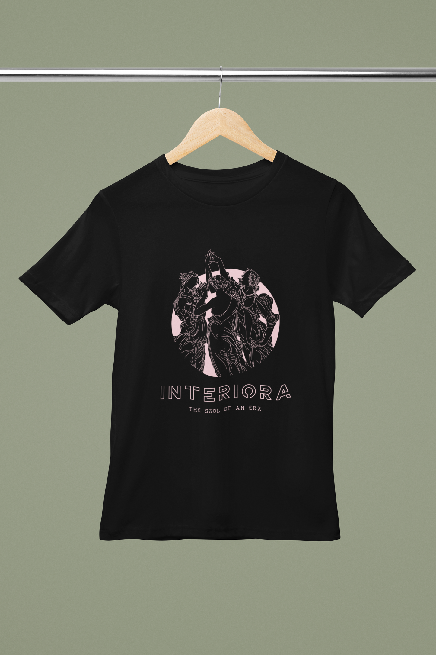 FOMO Fashions Artistic Perfect T Shirt abstract artsy print on soft cotton tee