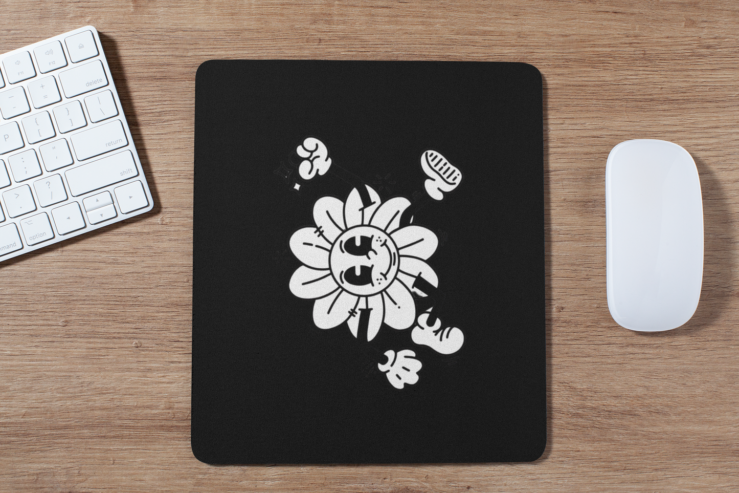Running Flower Mousepad