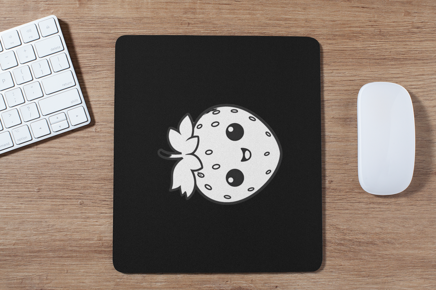 Smiling Strawberry Mousepad