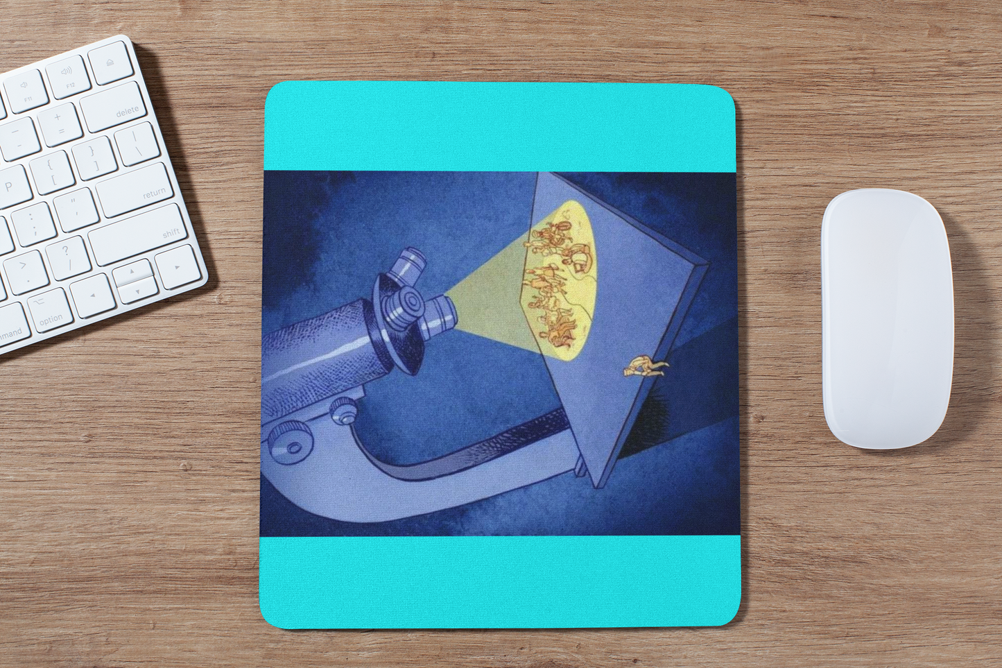 Thinking guy mouse pad