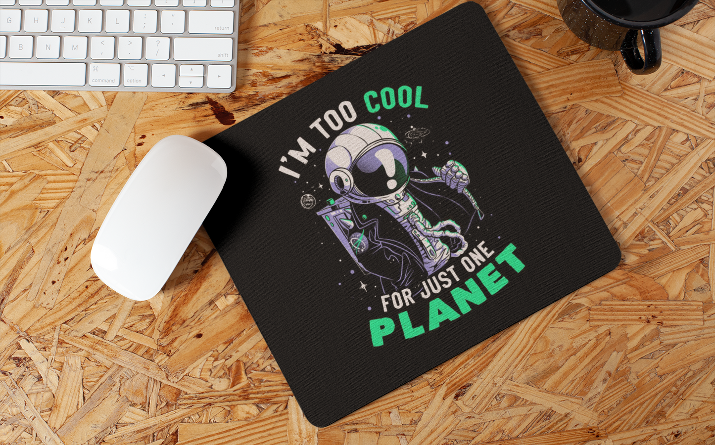 Too cool for one planet mouse pad