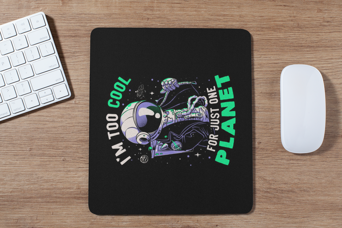 Too cool for one planet mouse pad