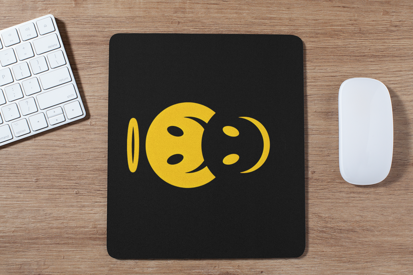 Two Smileys Mousepad