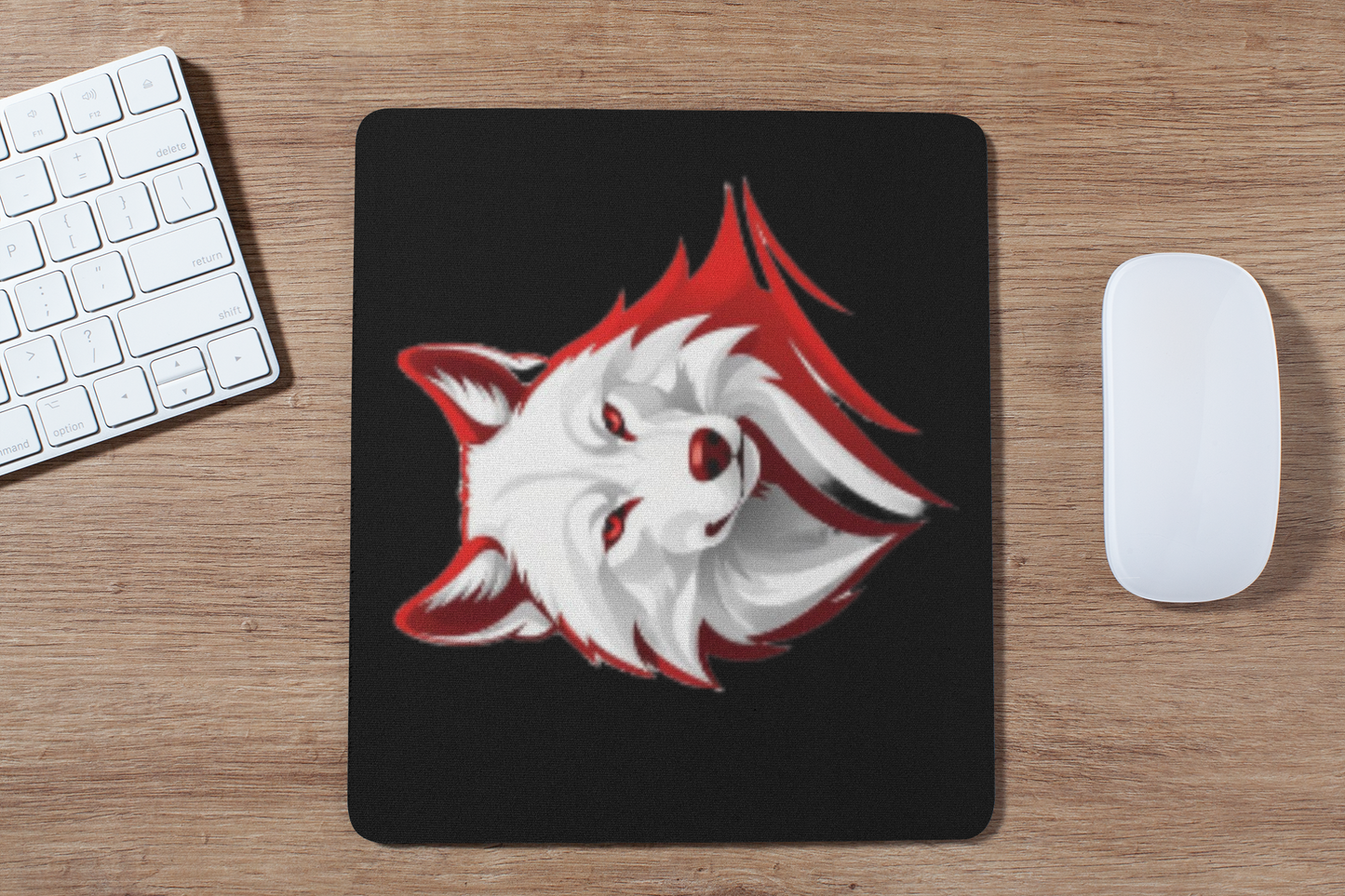 Wolf mouse pad