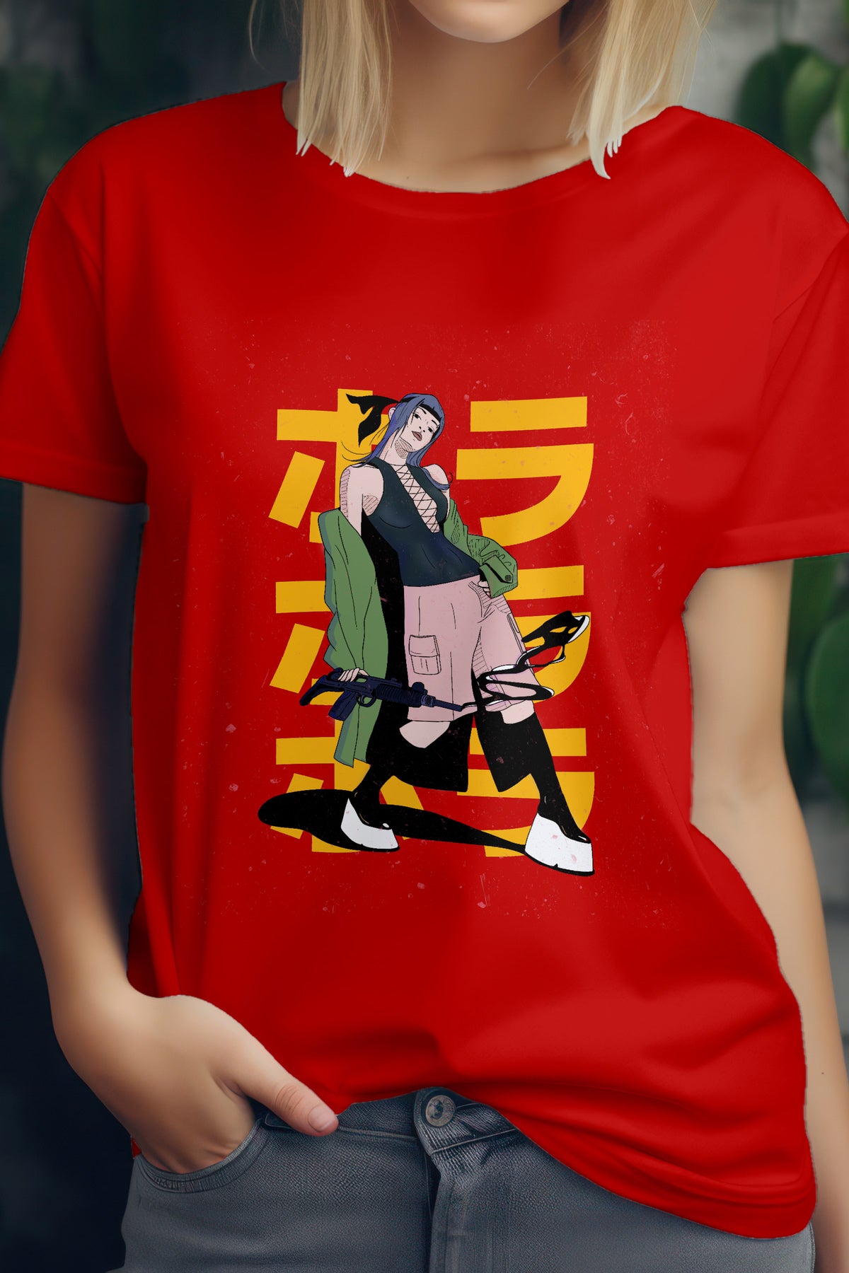 Unisex Elegant Design Graphic Printed Round Neck Cotton T Shirt