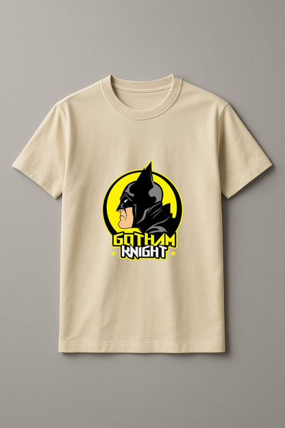 Unisex Batman Graphic Printed Round Neck Cotton T Shirt