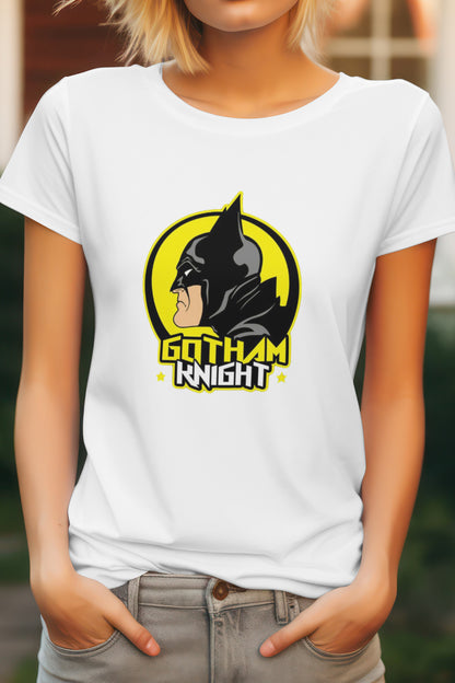 Unisex Batman Graphic Printed Round Neck Cotton T Shirt