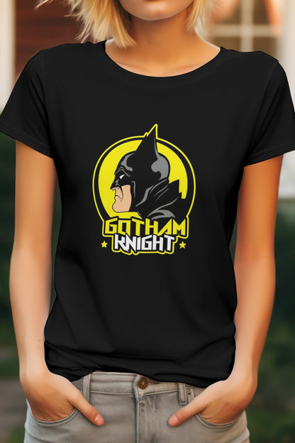 Unisex Batman Graphic Printed Round Neck Cotton T Shirt