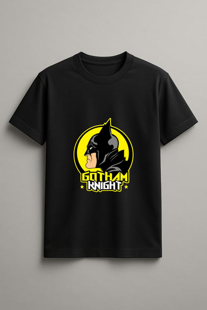 Unisex Batman Graphic Printed Round Neck Cotton T Shirt