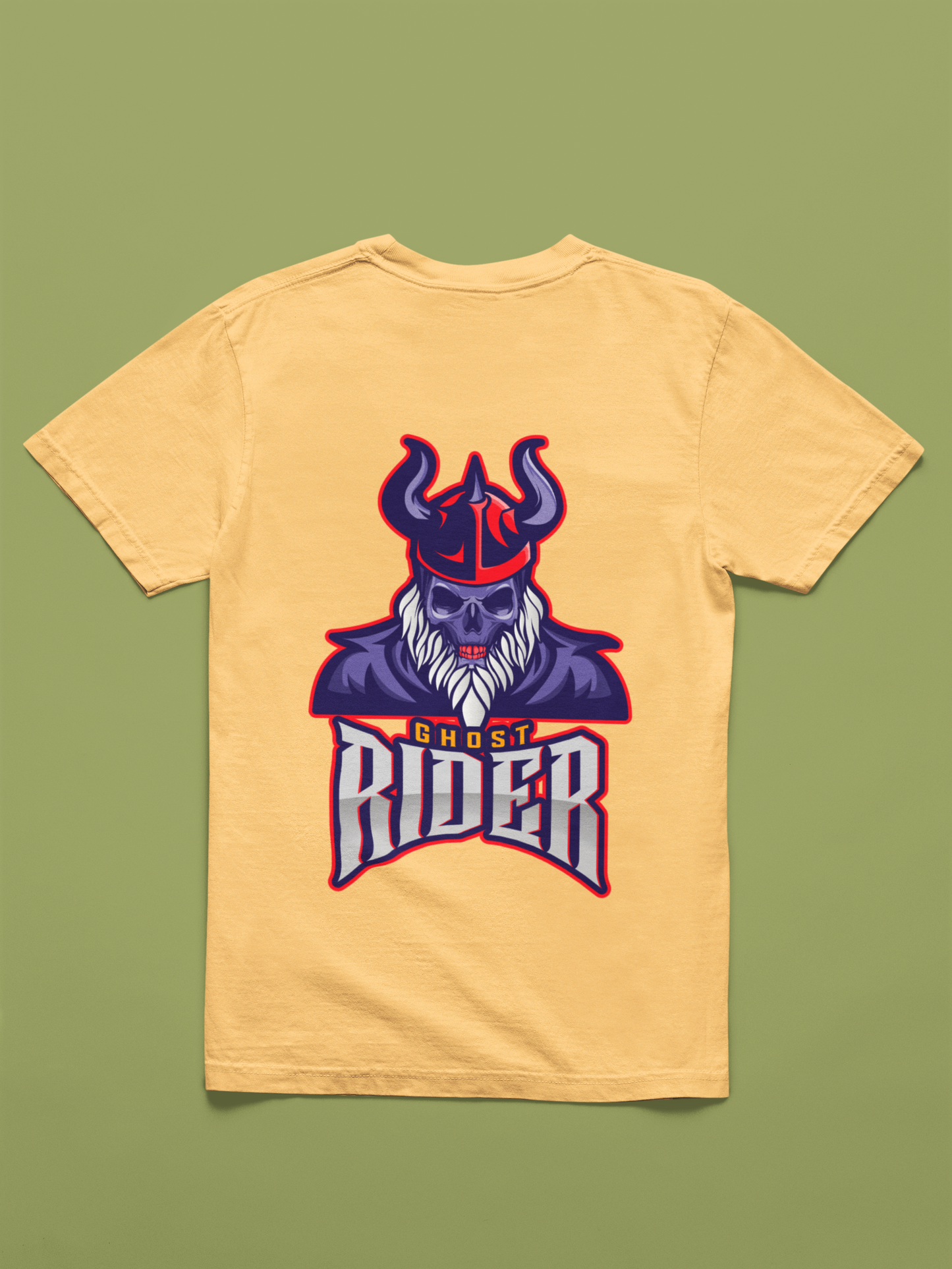 Unisex Retro Rebels Graphic Printed Round Neck Cotton T Shirt