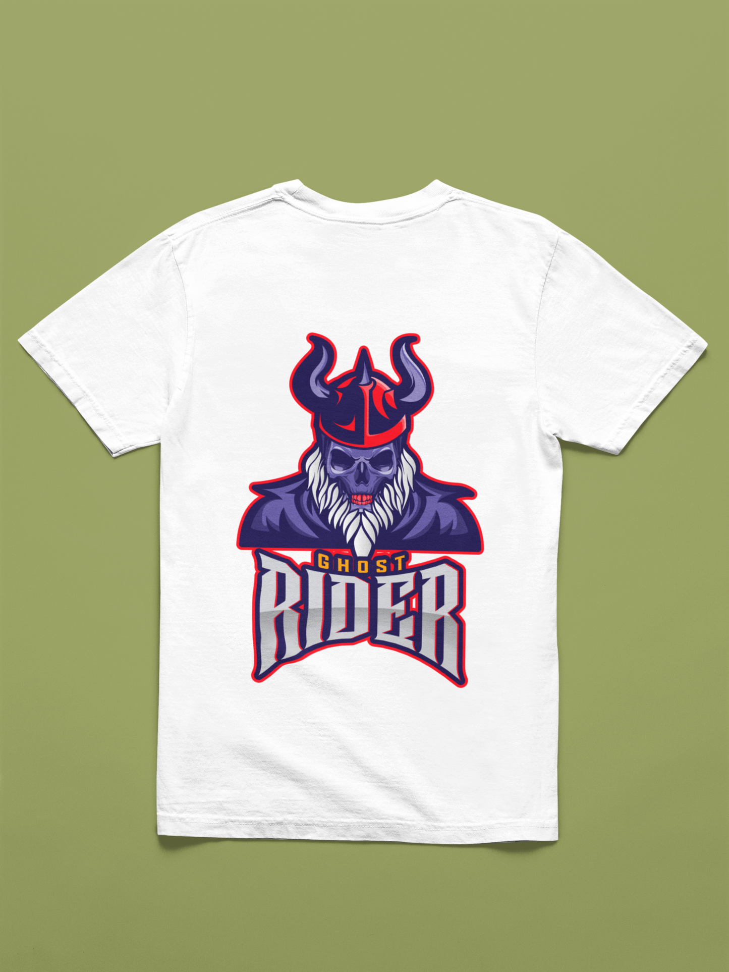 Unisex Retro Rebels Graphic Printed Round Neck Cotton T Shirt