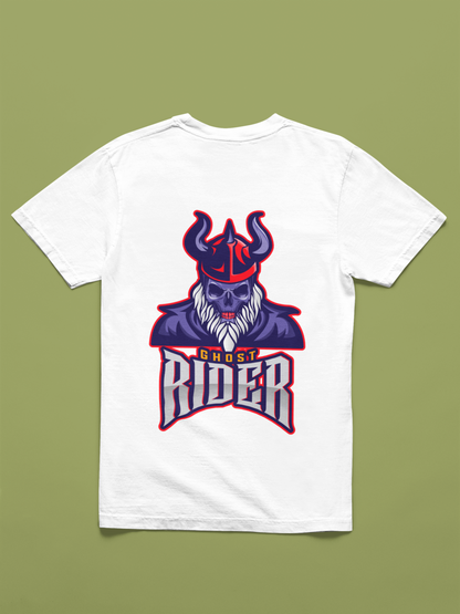 Unisex Retro Rebels Graphic Printed Round Neck Cotton T Shirt
