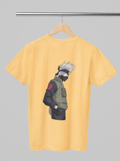 Unisex Anime Guy Graphic Printed Round Neck Cotton T Shirt