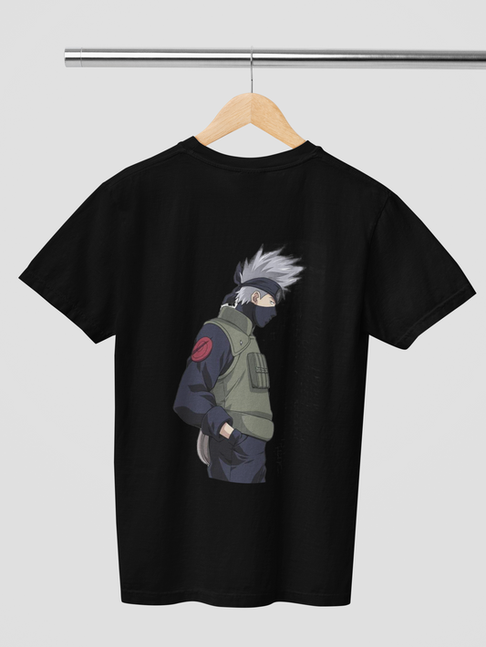 Unisex Anime Guy Graphic Printed Round Neck Cotton T Shirt