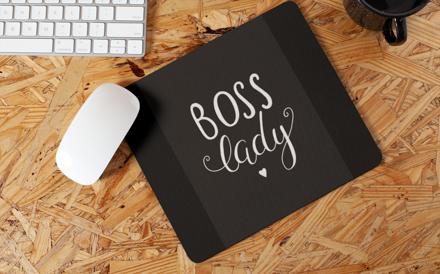 Boss lady mouse pad