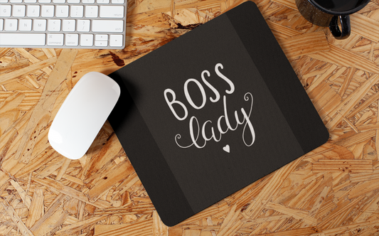 Boss lady mouse pad