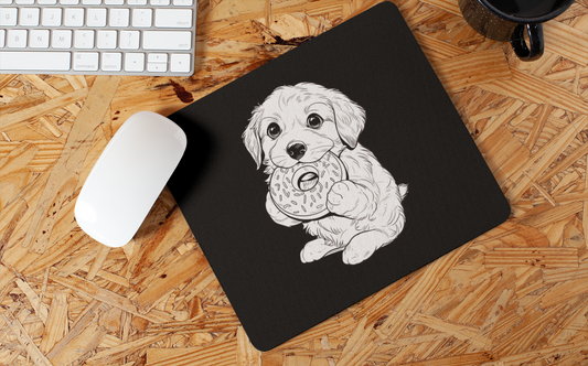 Donut Dog Mousepad