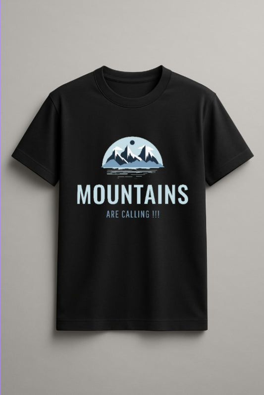 Unisex Catch Waves Graphic Printed Round Neck Cotton T Shirt