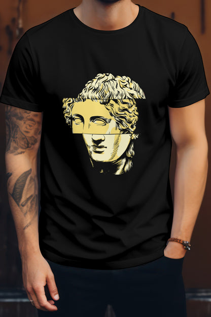 Unisex Renaissance Graphic Printed Round Neck Cotton T Shirt
