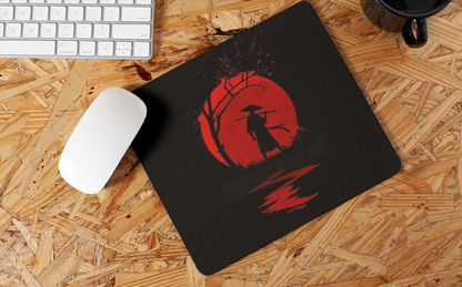 Evening samurai mouse pad