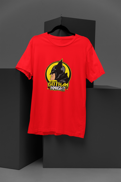 Unisex Batman Graphic Printed Round Neck Cotton T Shirt