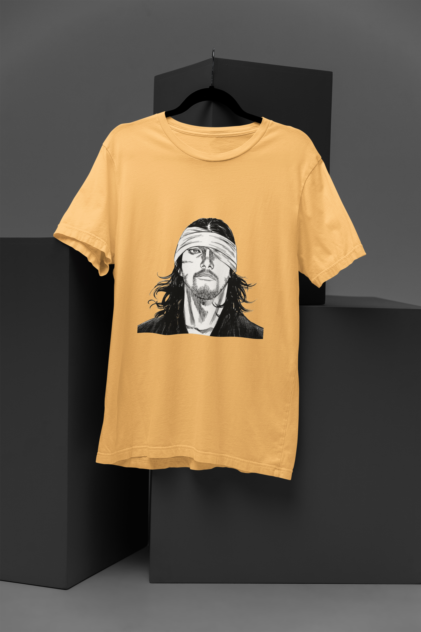 Unisex Pirate guy Graphic Printed Round Neck Cotton T Shirt
