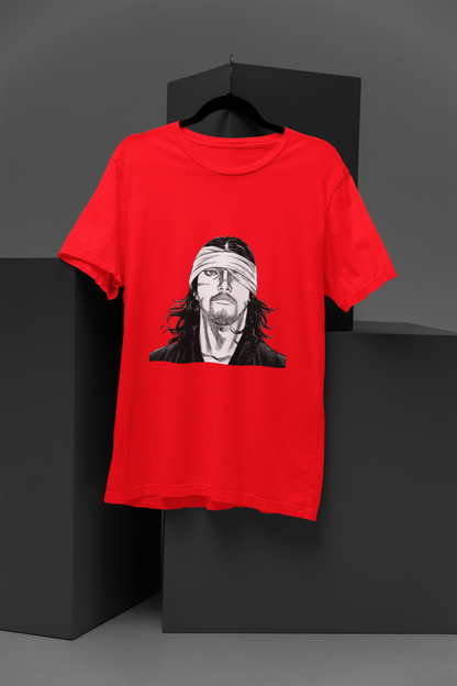 Unisex Pirate guy Graphic Printed Round Neck Cotton T Shirt