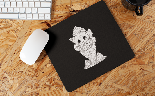 Ice Cream Cat Mousepad