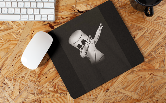 Marshmallow dab mouse pad