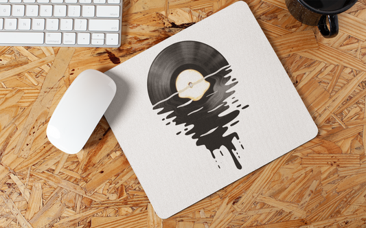 Melting cd mouse pad